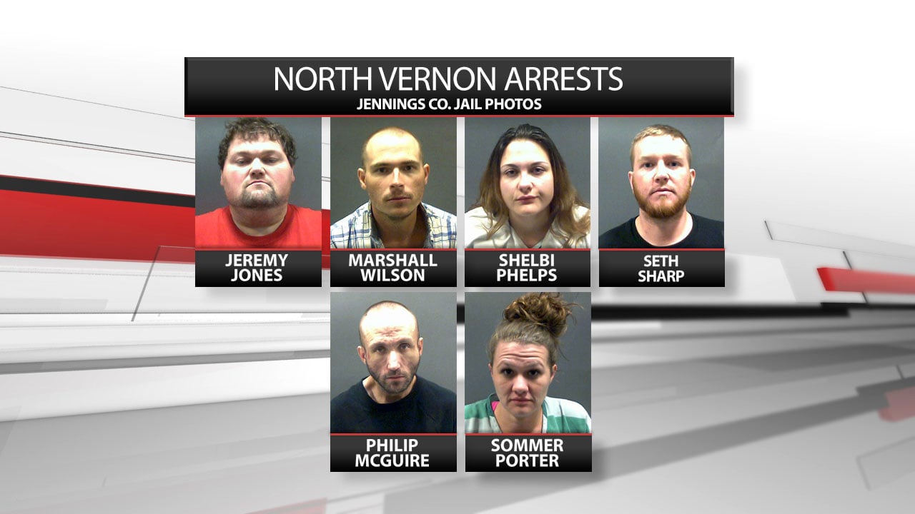 6 People Arrested After Guns And Drugs Seized From Southern Indiana
