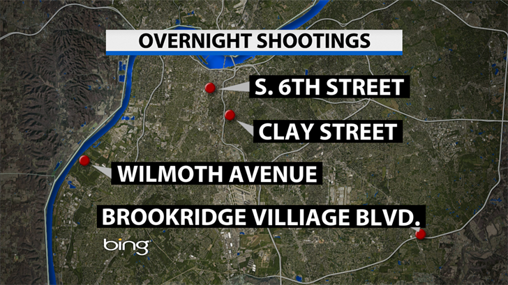 LMPD investigating four overnight shootings - WDRB 41 Louisville News