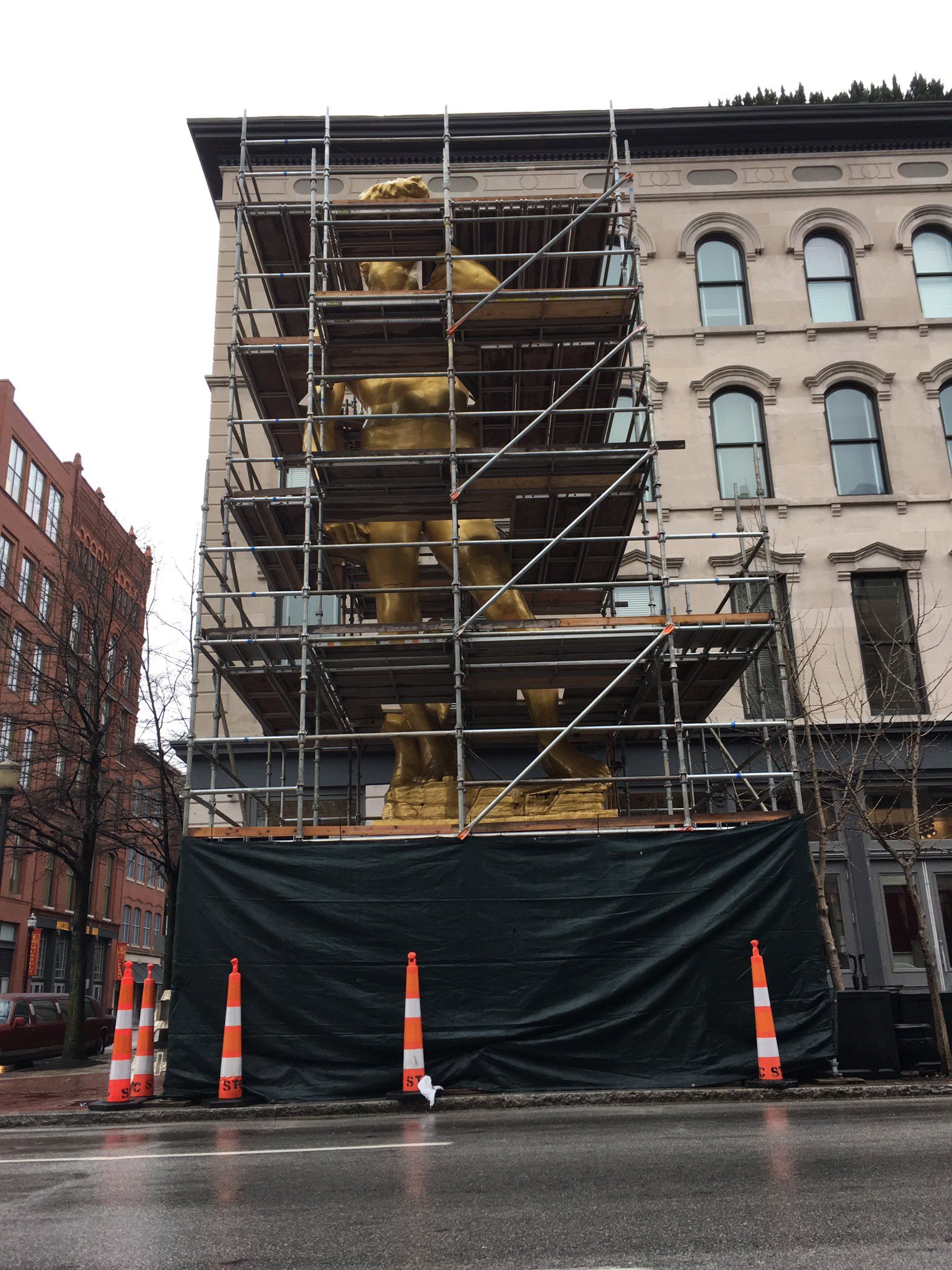 21c Louisville's iconic 'David' statue to get major restoration WDRB