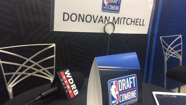 Former Louisville guard Donovan Mitchell has helped his NBA Draft status in Chicago.