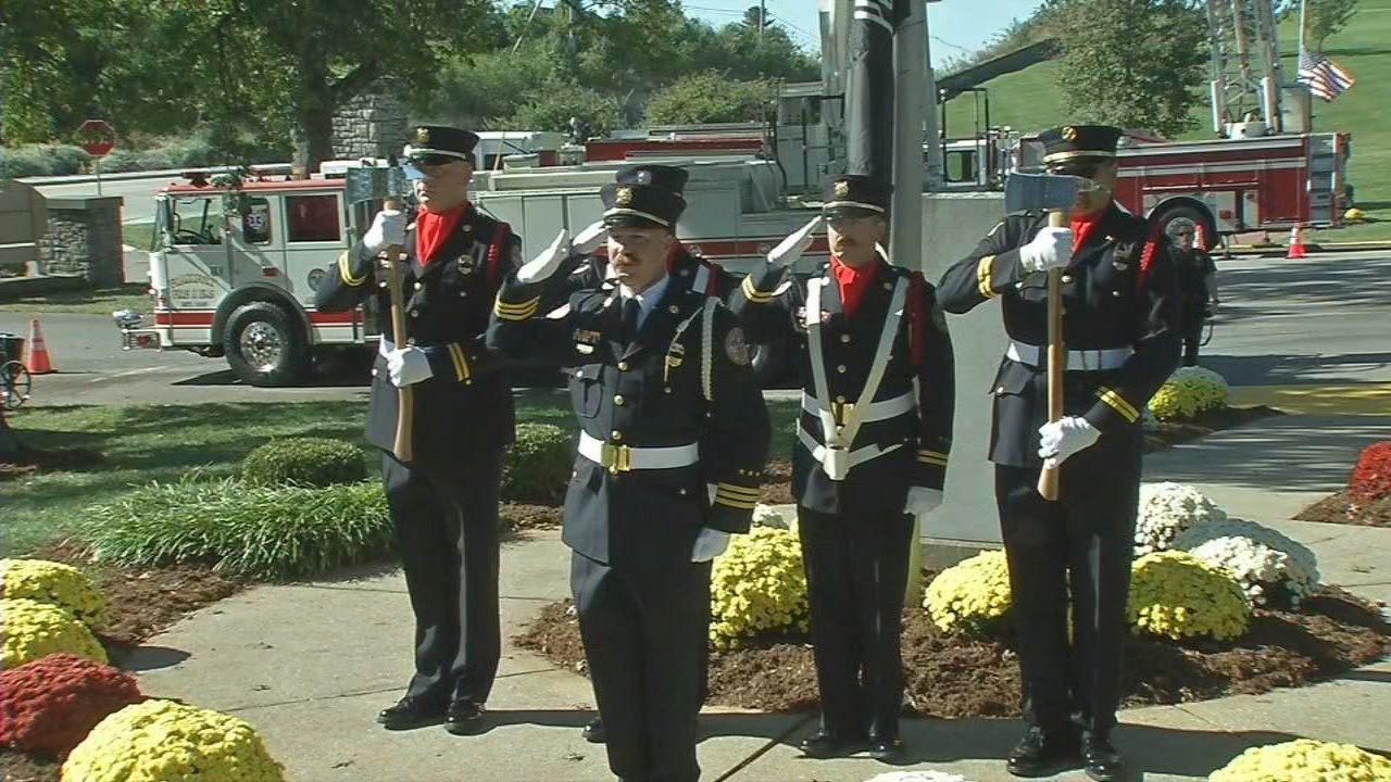 Kentucky firefighter who died of cancer honored in Frankfort as lineof