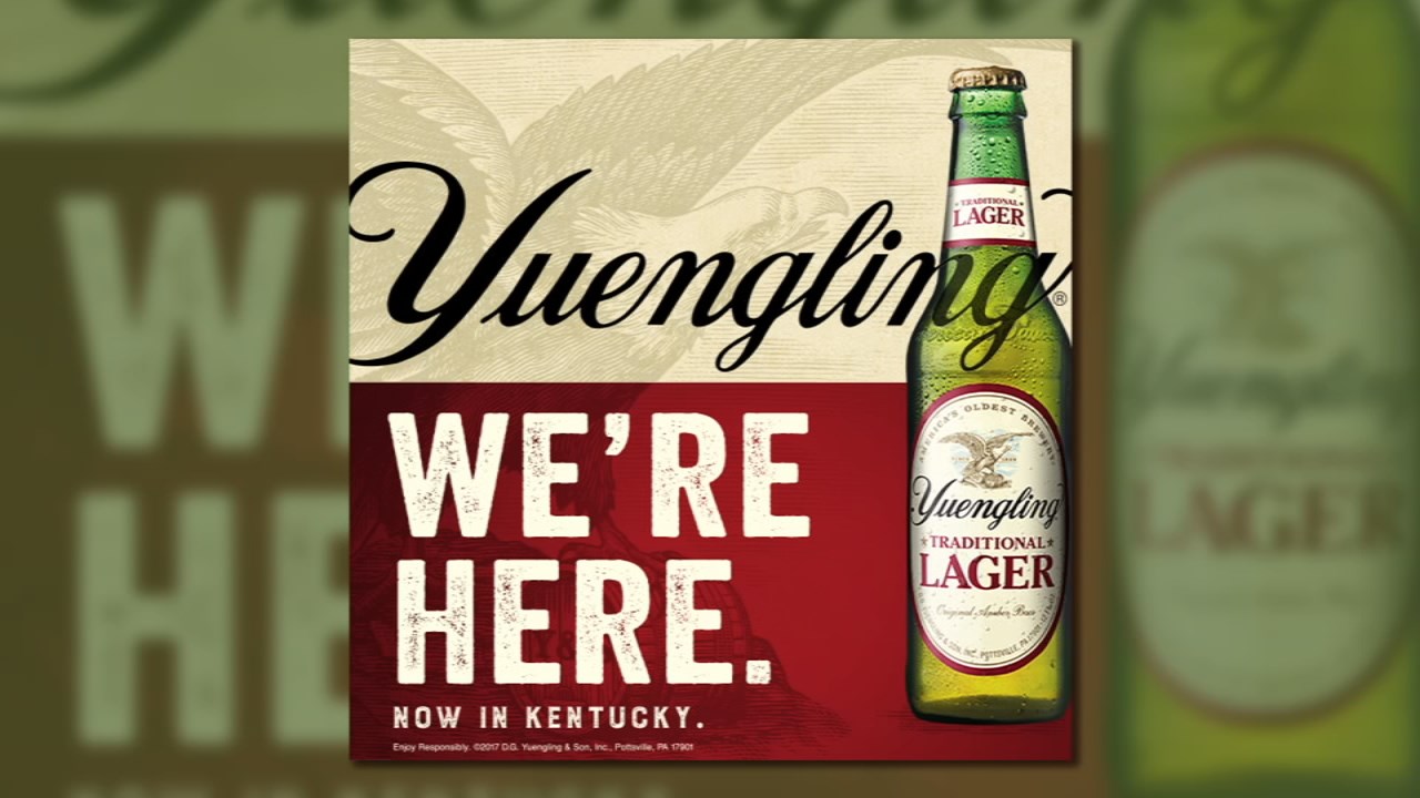 Yuengling draft beer to be available in Kentucky for first time in 169