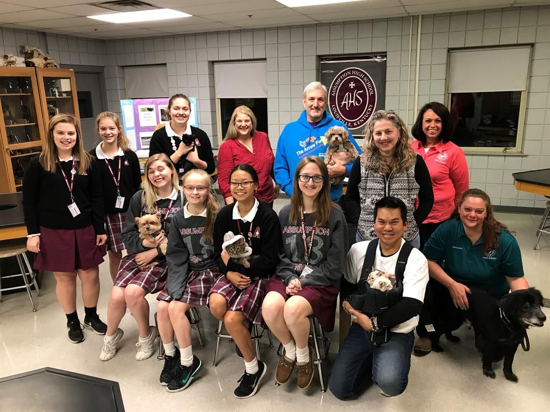 Find your next best friend at the Pet Adoption Fair at Assumption High