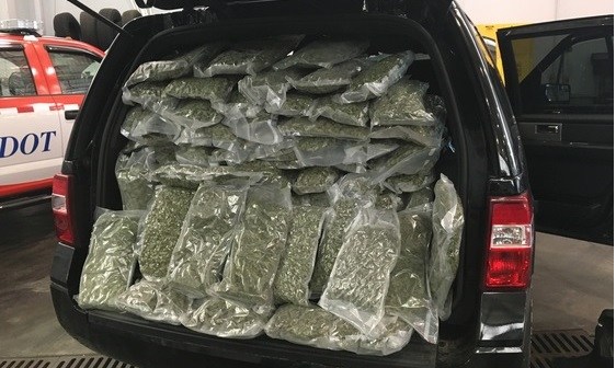 Colorado man arrested after IN traffic stop nets 78 pounds of marijuana