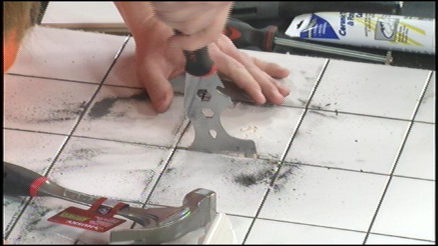 shower soap dish repair