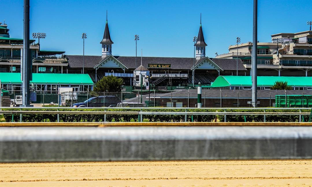 The tax value of Churchill Downs' racetrack at 700 Central Avenue hasn't changed since 2002. (photo by Frank Stamper, WDRB News)