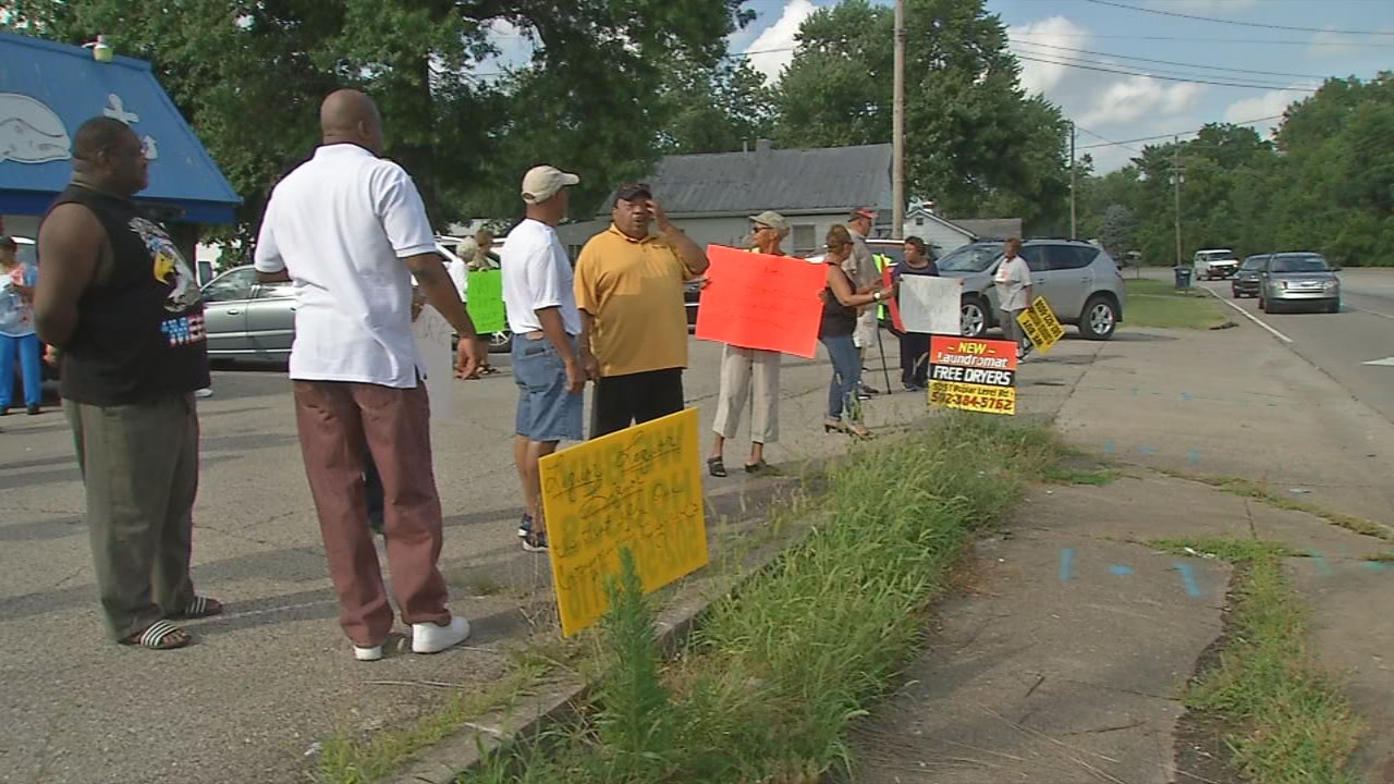 Protests continue over proposed liquor store in Newburg WDRB 41