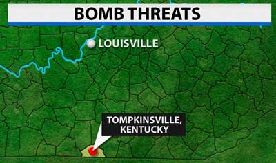 POLICE Avoid Tompkinsville, Ky. area due to bomb threats WDRB 41