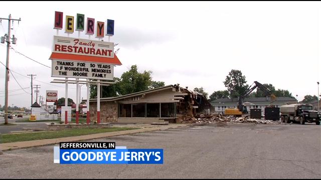 Jerrys Restaurant In Jeffersonville Demolished Wdrb 41