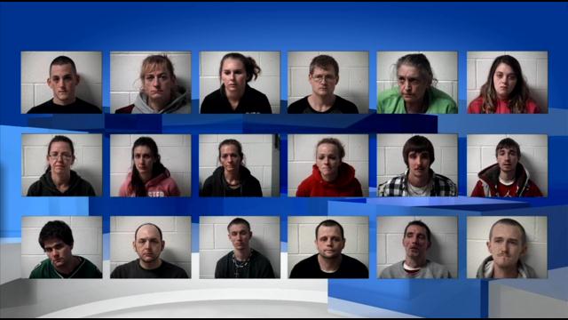 18 arrested in drug bust, police chief credits grant program WDRB 41