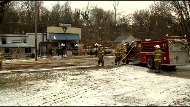 FIREFIGHTERS Blue River Cafe will have to be torn down WDRB 41