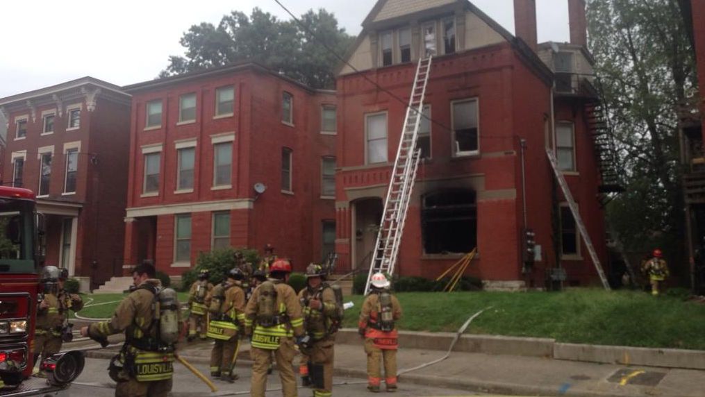 Passersby rescue woman from a house fire in old Louisville WDRB 41