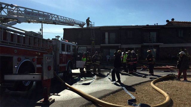 No One Injured In Fire At Pebble Creek Apartments Wdrb