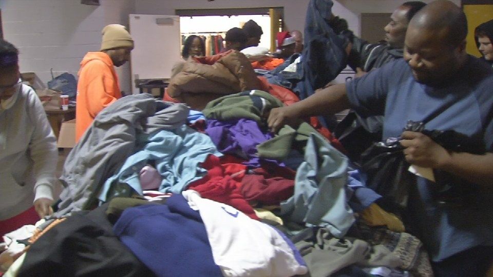 'Take What You Can Tote' event provides clothing to needy families