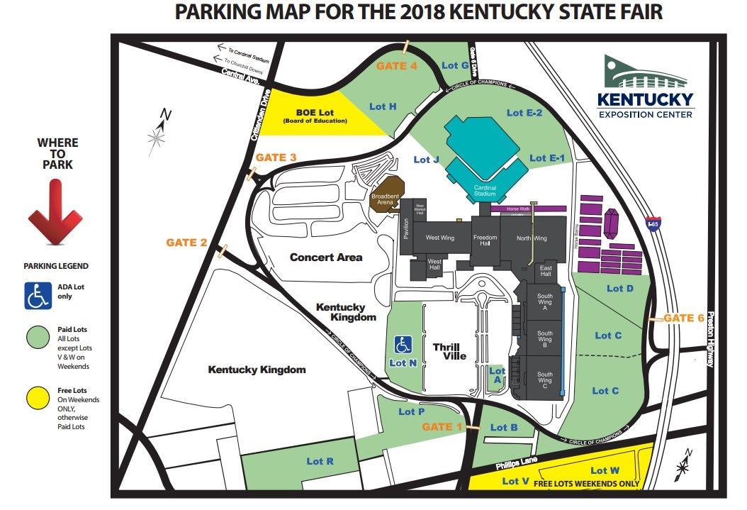 Express lanes and planned gate closures part of Ky. State Fair traffic