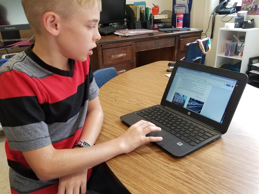 Goldsmith fifthgrader first to add to new JCPS skills backpack WDRB